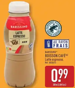 ALDI Barissimo boisson café offre