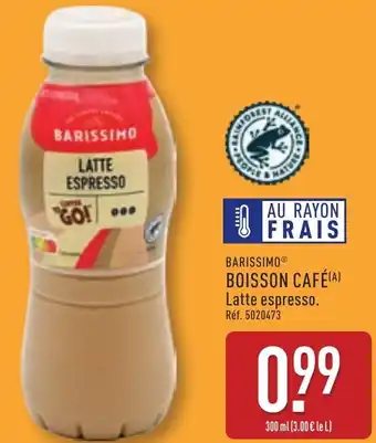 ALDI Barissimo boisson café offre