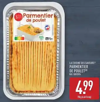 ALDI La cuisine des saveurs parmentier de poulet offre