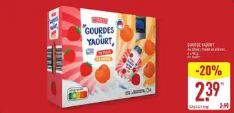 ALDI Gourde yaourt offre