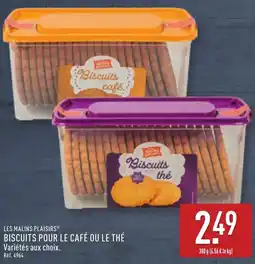 ALDI Les malins plaisirs biscuits pour le café ou le thé offre