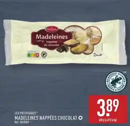 ALDI Les patissades madeleines nappées chocolat offre