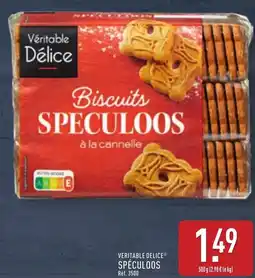 ALDI Veritable delice spéculoos offre