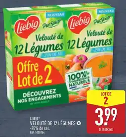 ALDI Liebig velouté de 12 légumes offre