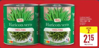 ALDI Fleurs des champs haricots verts très fins offre