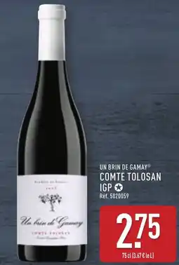 ALDI Un brin de gamay comte tolosan igp offre