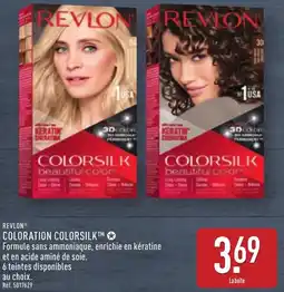 ALDI Revlon coloration colorsilk offre