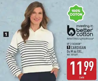 ALDI Up 2 fashion cardigan offre