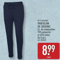 ALDI Up 2 fashion pantalon de jogging offre