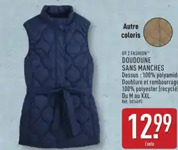 ALDI Up 2 fashion doudoune sans manches offre