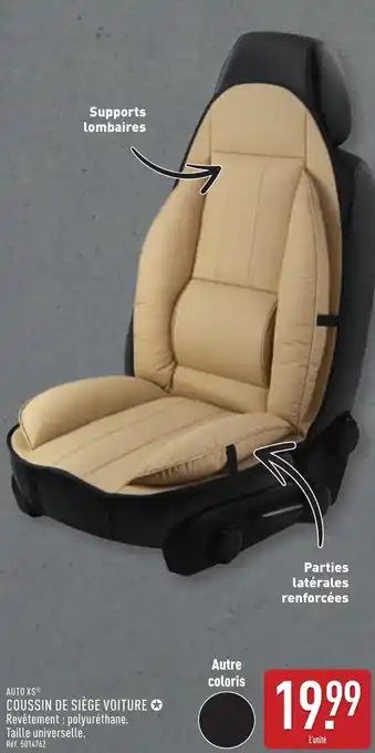 ALDI Auto xs coussin de siège voiture offre