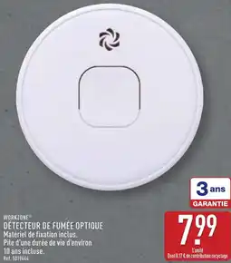 ALDI Workzone détecteur de fumée optique offre