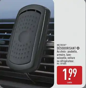 ALDI Mr fresh désodorisant offre