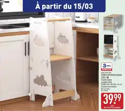 ALDI Home creation tour d'apprentissage 2 en 1 offre