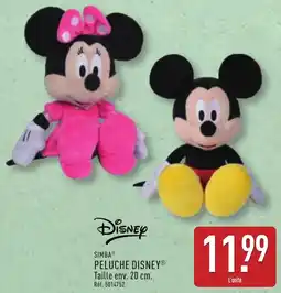 ALDI Simba peluche disney offre