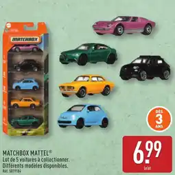 ALDI Matchbox mattel offre