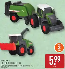 ALDI Dickie toys set de véhicules offre