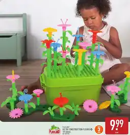 ALDI Playland kit de construction fleurs offre