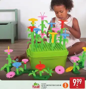 ALDI Playland kit de construction fleurs offre