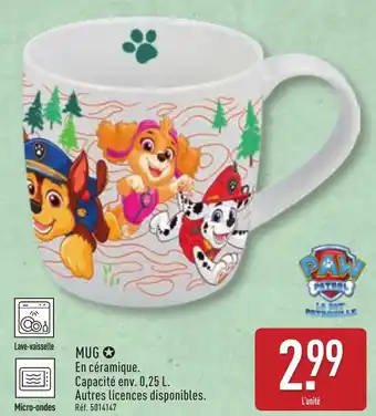 ALDI Mug offre