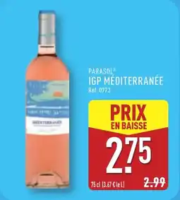 ALDI Parasol igp méditerranée offre