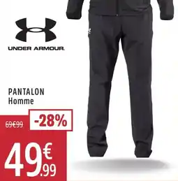 Intersport Under armour pantalon homme offre