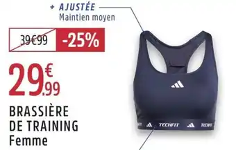 Intersport Brassière de training femme offre