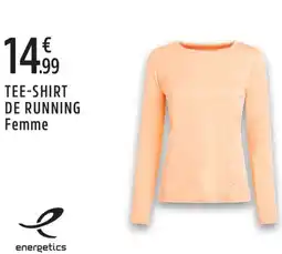 Intersport Energetics tee-shirt de running femme offre