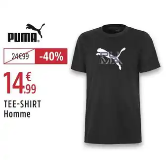 Intersport Puma tee-shirt homme offre