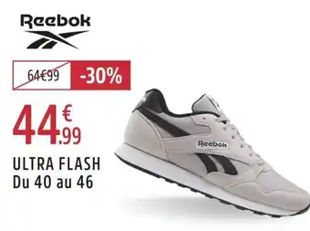 Intersport Reebok ultra flash offre