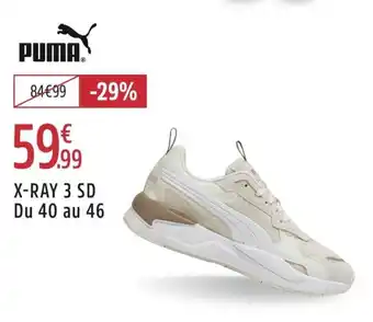 Intersport Puma x-ray 3 sd offre