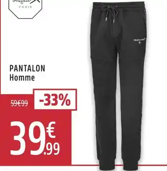 Intersport Pantalon homme offre