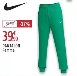 Intersport Pantalon femme offre