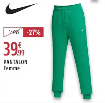 Intersport Pantalon femme offre