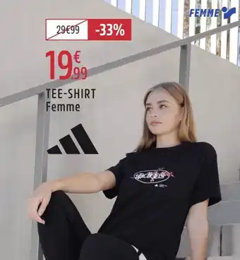 Intersport Tee-shirt femme offre