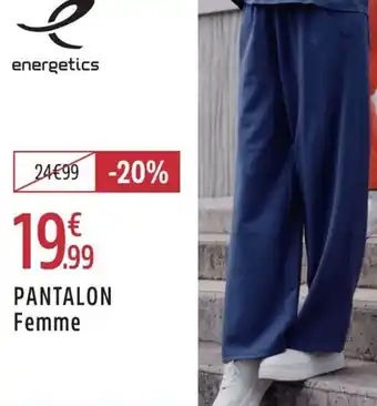 Intersport Energetics pantalon femme offre