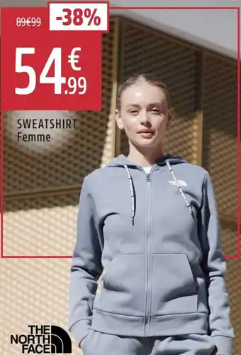 Intersport Sweatshirt femme offre