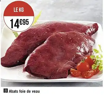 Abats foie de veau