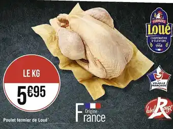 Casino Supermarchés Poulet fermier de loué offre