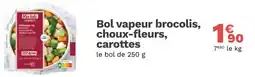 Picard Bol vapeur brocolis, choux-fleurs, carottes offre