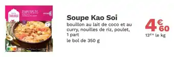 Picard Soupe Kao Soi offre