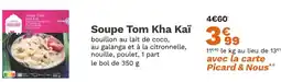 Picard Soupe Tom Kha Kaï offre