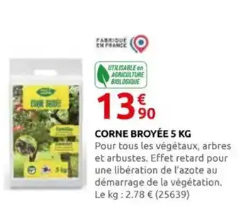 Rural Master Corne broyée offre