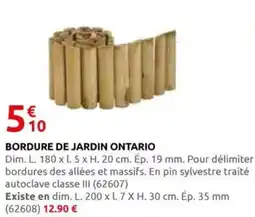 Rural Master Bordure de jardin ontario offre