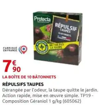 Rural Master Répulsifs taupes offre