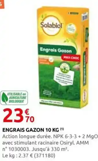 Rural Master Engrais gazon offre