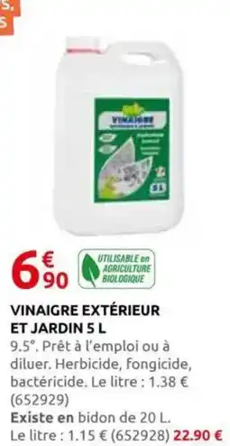 Rural Master Vinaigre extérieur et jardin offre