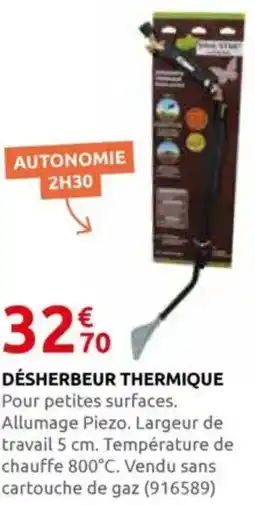 Rural Master Désherbeur thermique offre