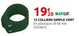 Rural Master 12 colliers simple vert offre