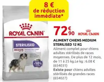 Rural Master Aliment chiens medium sterilised offre